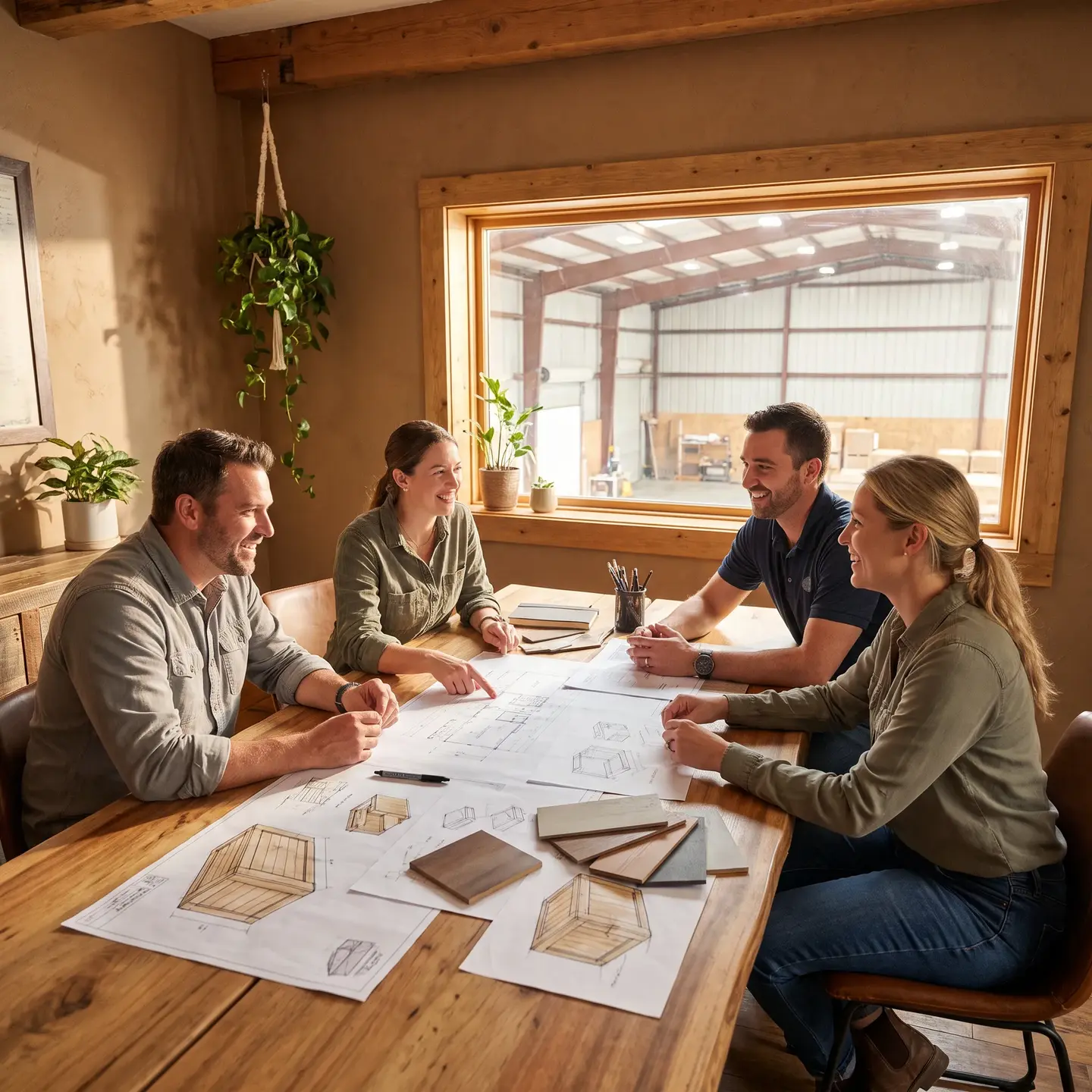 Logistics team meeting