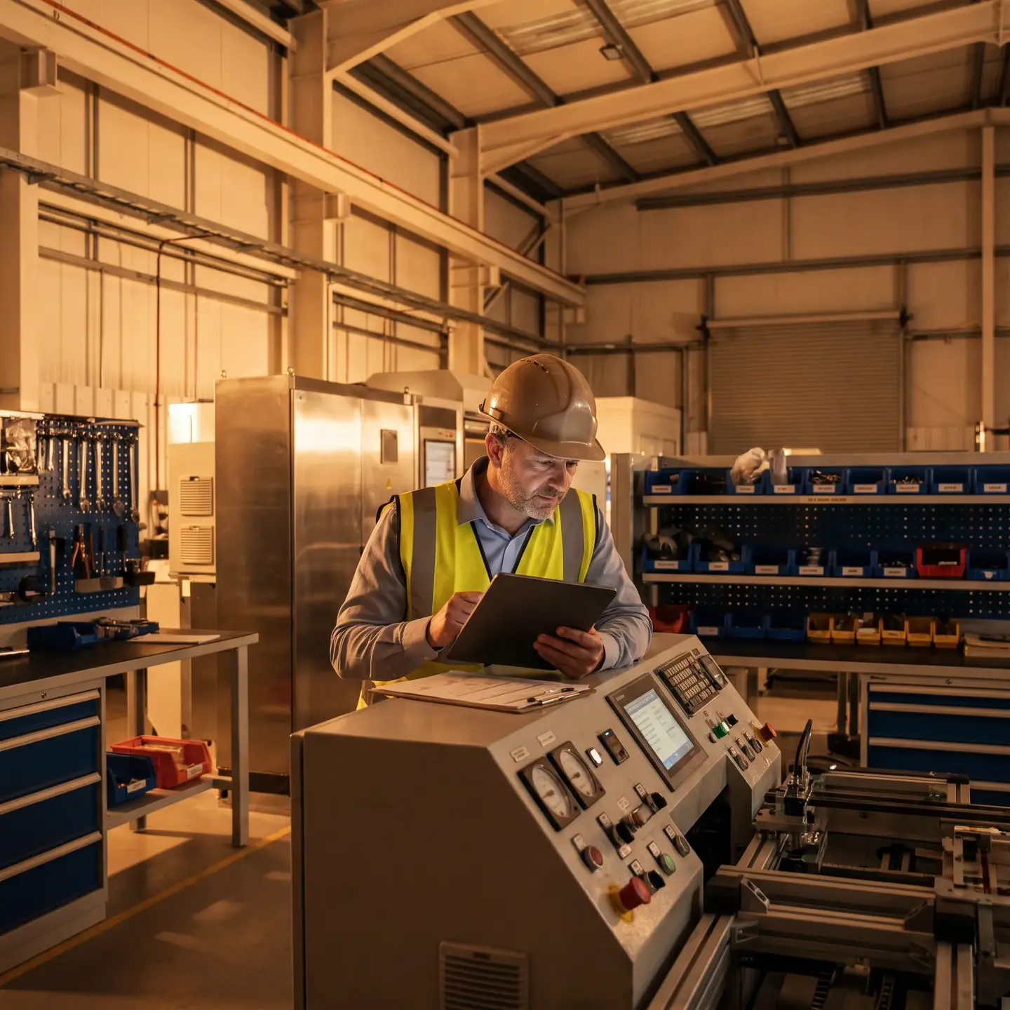 Onsite crating checklist review